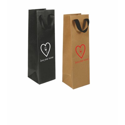 Cotton Twill Handle Gift Bag (4.5"x4.5"x15")